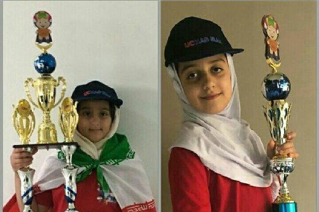 درخشش 2 دانش آموز چهارمحالی در رقابت های جهانی محاسبات ذهنی چرتکه