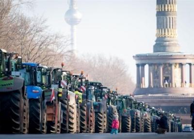 تظاهرات سراسری کشاورزان آلمانی در اعتراض به سیاست های دولت