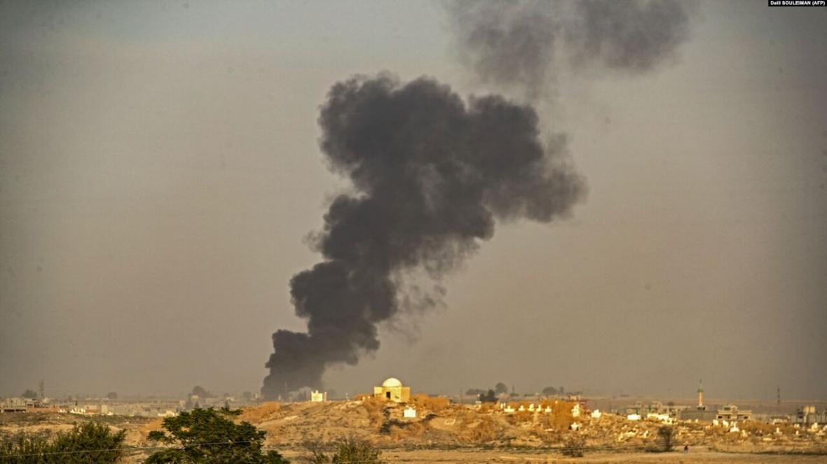 خبرنگاران حملات توپخانه ای در منطقه مرزی عراق و سوریه