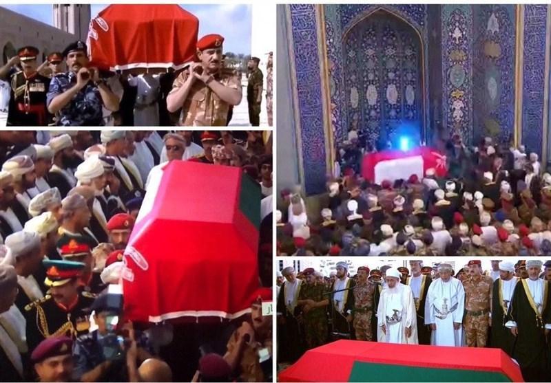 مراسم تشییع سلطان قابوس برگزار شد گزارش تصویری مراسم تشییع سلطان قابوس برگزار شد