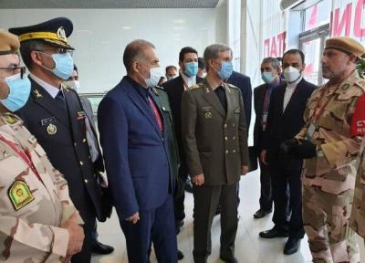 وزیر دفاع با تیم حافظان نظم اعزامی ایران به روسیه ملاقات کرد