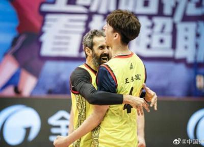 کام بک یاران سعید معروف در دور رفت فینال لیگ والیبال چین