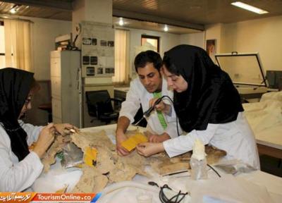 حفاظت و بازسازی از قدیمی ترین اشیای چرمی کشف شده در ایران، بازسازی آثار چرمی به جای مانده از مردان نمکی معدن چهرآباد زنجان