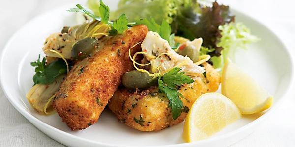 طرز تهیه ماهی انگشتی خوشمزه و سالم با چاشنی سبزیجات