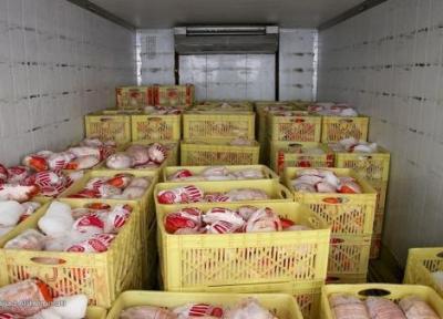 توزیع روزانه 6 هزار تن مرغ منجمد و گرم در کشور