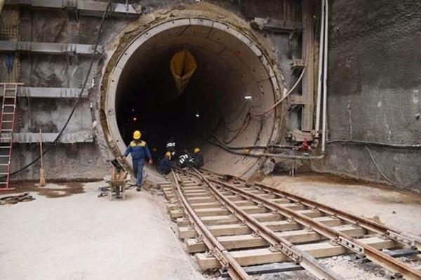 کشف یک کانال زیرزمینی در حفاری خط سه قطار شهری مشهد