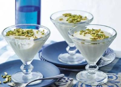 طرز تهیه محلبی عربی ساده و کلاسیک با 5 قلم مواد ساده