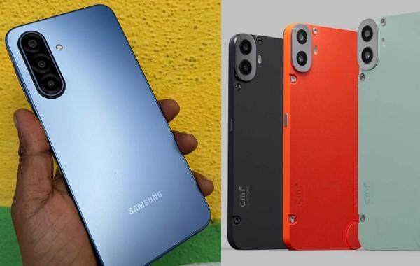 مقایسه ناتینگ فون مدل CMF Phone 1 با سامسونگ گلکسی A17؛ دوئل مالی ها